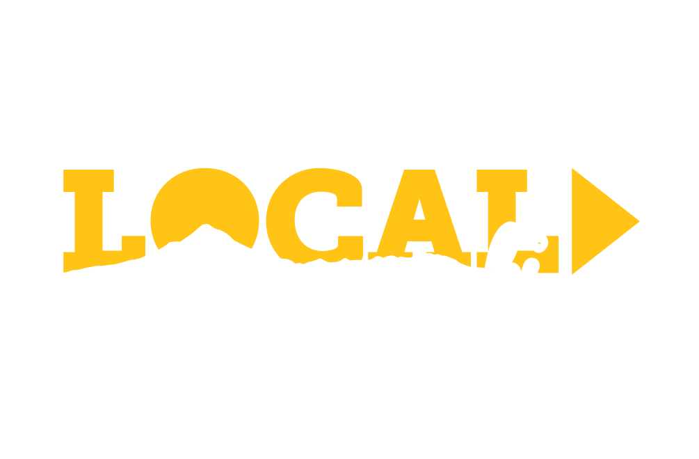 Go local Taranaki logo yellow white CMYK 01